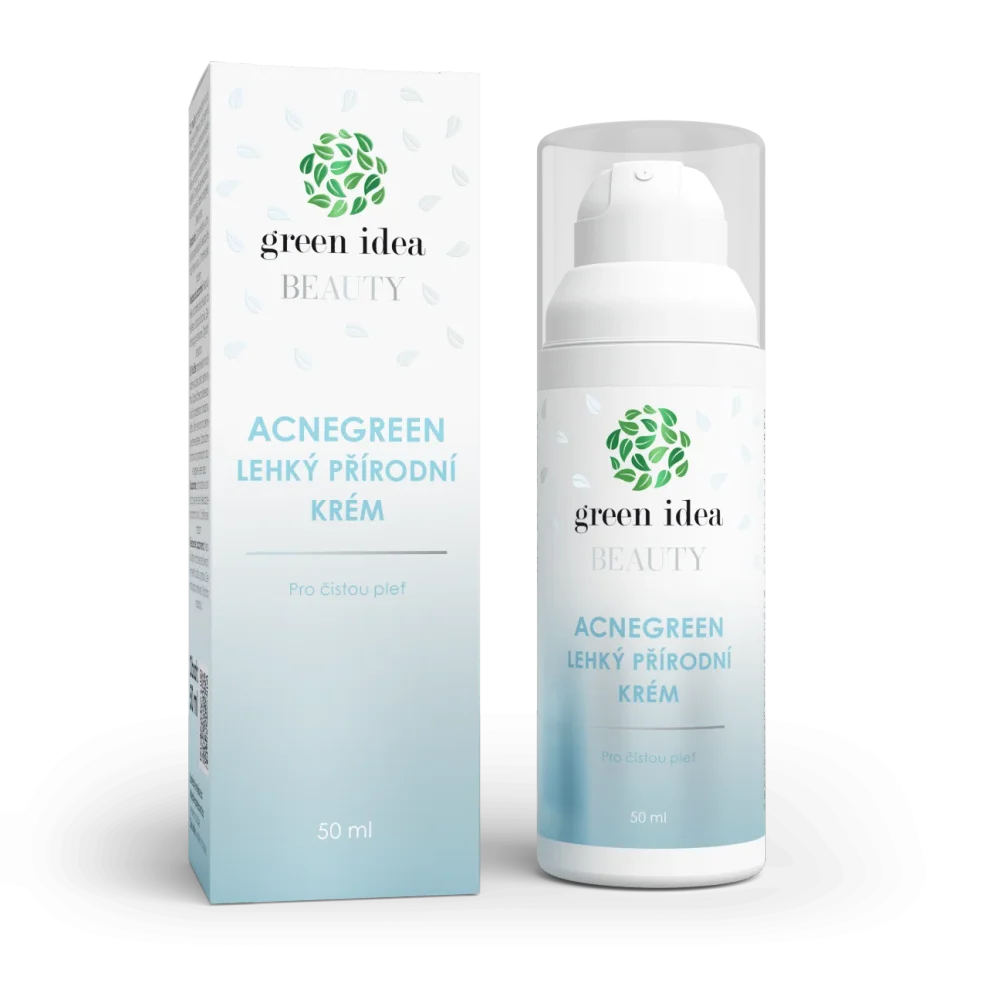 Acnegreen - lehký přírodní krém 50 ml - Green idea