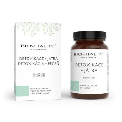 Detoxikace + játra - tobolky 30 ks - Green idea