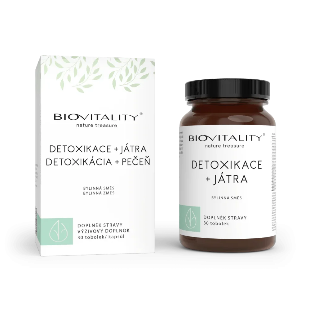 Detoxikace + játra - tobolky 30 ks - Green idea