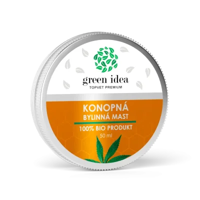 Konopná mast 50 ml - Green idea