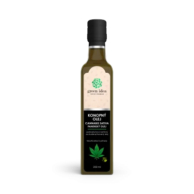 Konopný olej 250 ml - Green idea