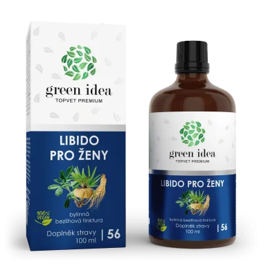 Libido pro ženy - bezlihová tinktura 100 ml - Green idea