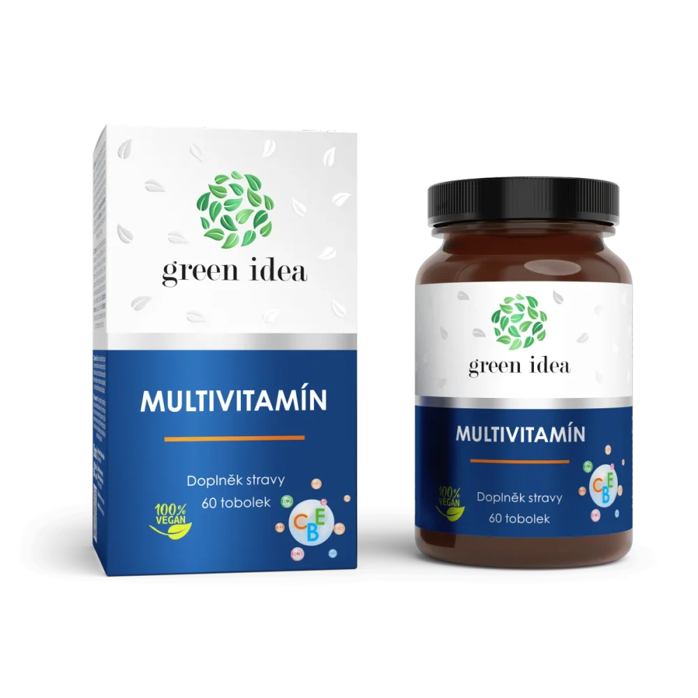 Multivitamín - tobolky 60 ks - Green idea