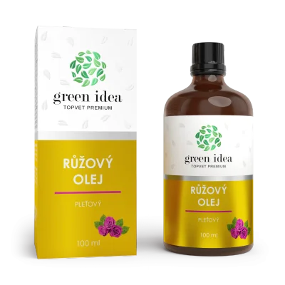 Růžový pleťový olej 100 ml - Green idea