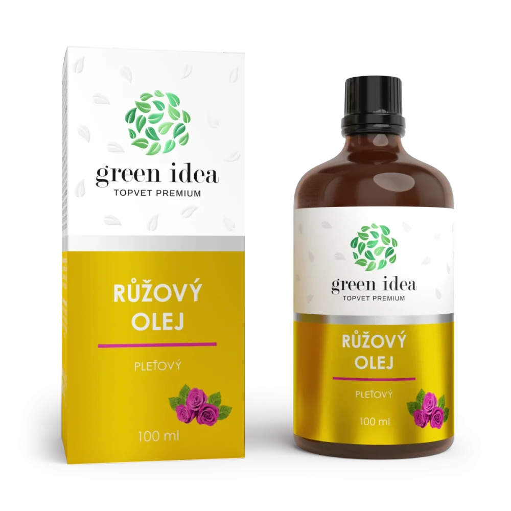 Růžový pleťový olej 100 ml - Green idea