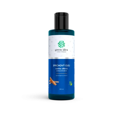Sprchový olej - Santal dřevo 200 ml - Green idea