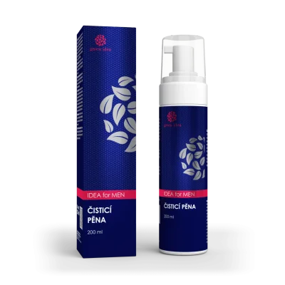 IDEA for MEN - Čisticí pěna pro muže 200 ml - Green idea