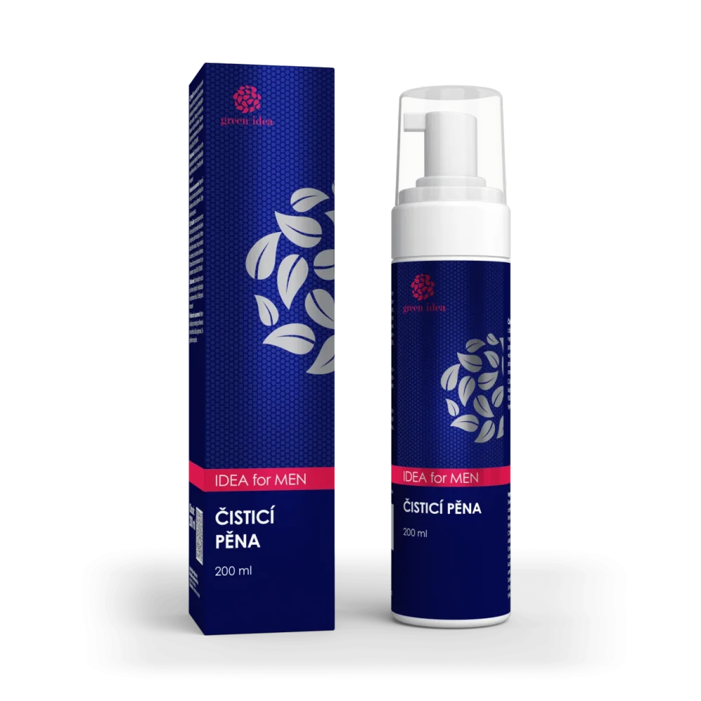 IDEA for MEN - Čisticí pěna pro muže 200 ml - Green idea