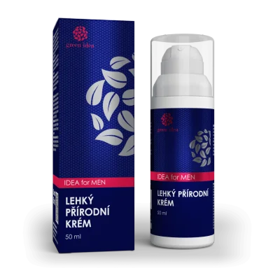 IDEA for MEN - Lehký přírodní krém pro muže 50 ml - Green idea