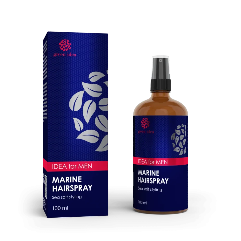 IDEA for MEN - Marine hairspray - Sea salt styling 100 ml - Green idea
