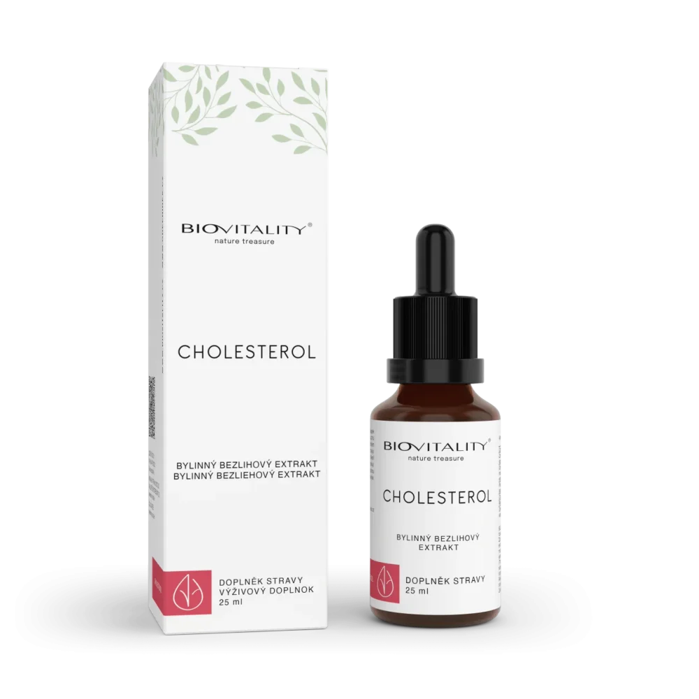 Cholesterol bezlihová tinktura - kapky 25 ml - Green idea