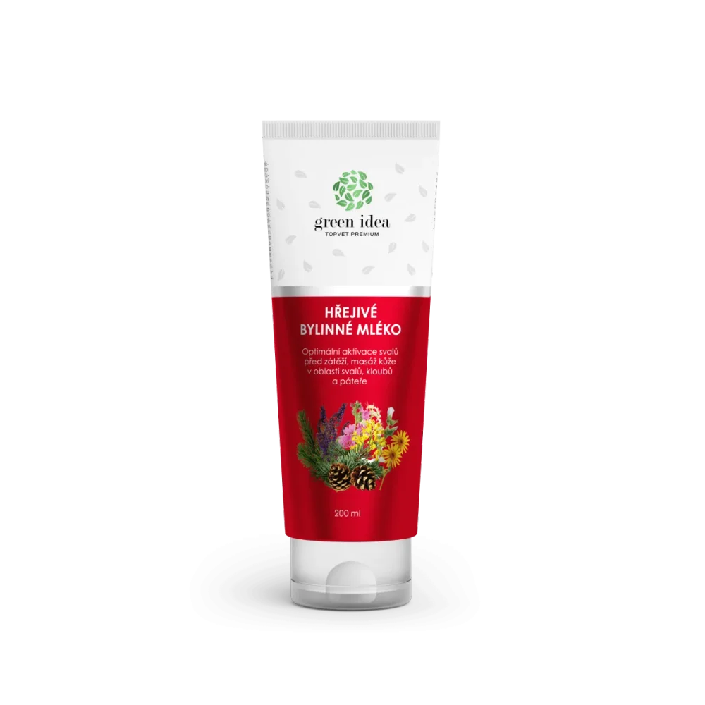 Hřejivé bylinné mléko 200 ml - Green idea