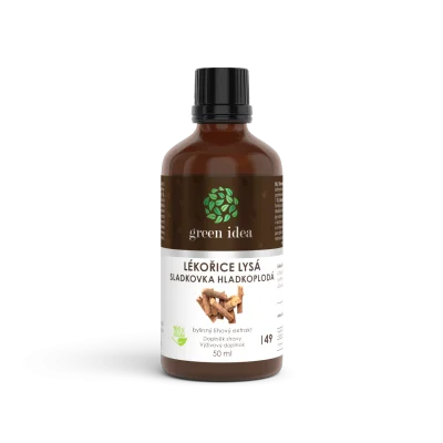 Lékořice tinktura - kapky 50 ml - Green idea