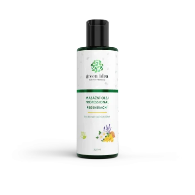 Regenerační masážní olej 200 ml - Green idea