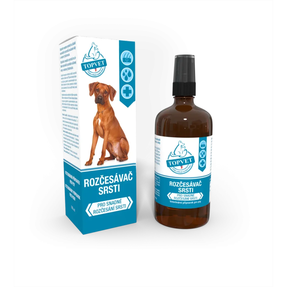 Rozčesávač srsti pro psy 100 ml - Green idea