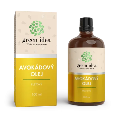 Avokádový pleťový olej 100 ml - Green idea