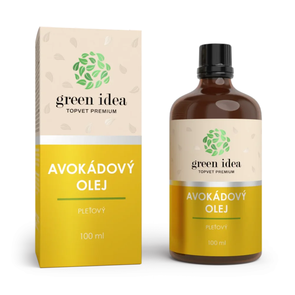 Avokádový pleťový olej 100 ml - Green idea