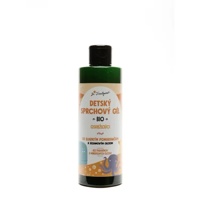 BIO Dětský sprchový gel POMERANČ - 200 ml - Dr. Feelgood
