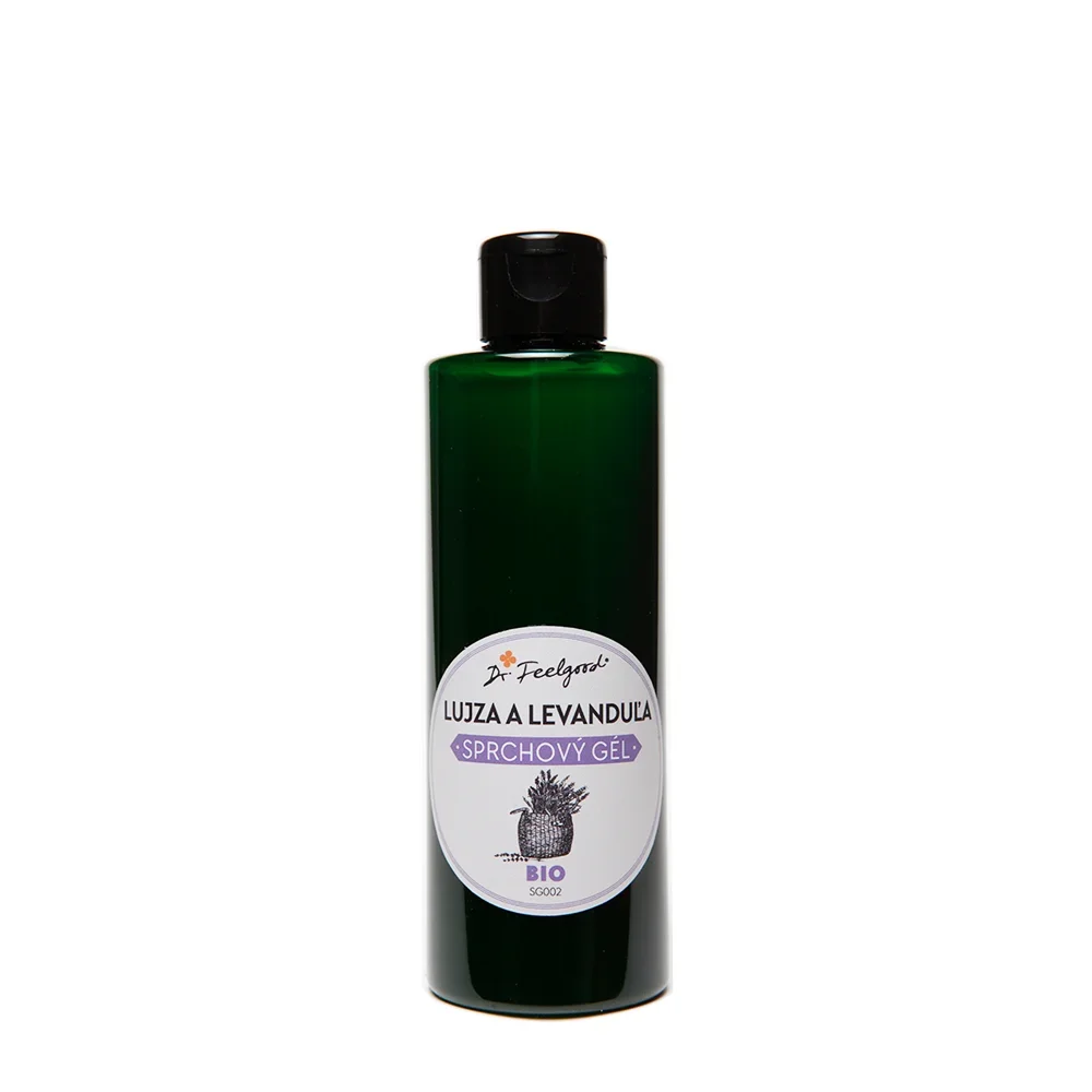 BIO Sprchový gel LUJZA a LEVANDULE - 200 ml - Dr. Feelgood