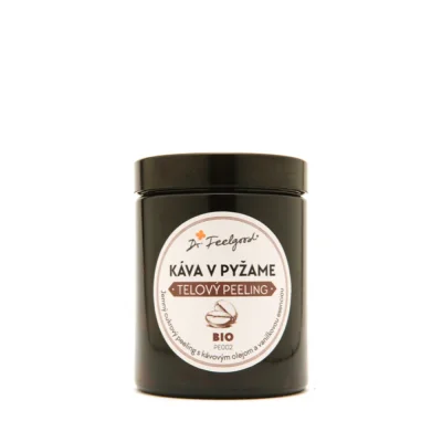 BIO tělový peeling KÁVA v PYŽAMU - 180 ml - Dr. Feelgood