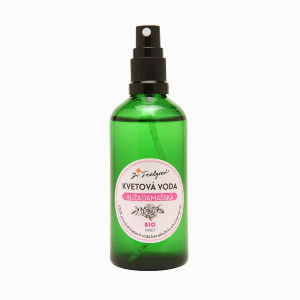Květová voda z damašské růže BIO - 100 ml - Dr. Feelgood