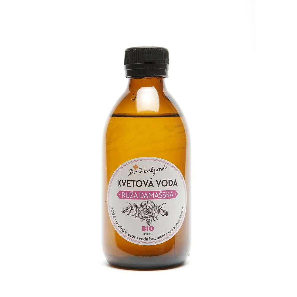 Květová voda z damašské růže BIO - 250 ml - Dr. Feelgood