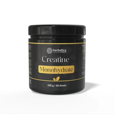 100% kreatin monohydrát v prášku 250g – Herbatica