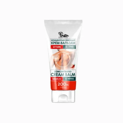 Koncentrovaný krém-balzám s mumiem a extraktem z 12 bylin – 200 ml – Vitateka