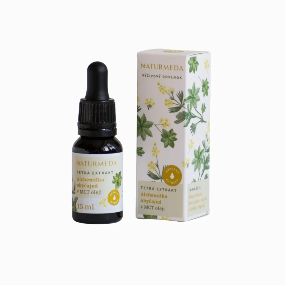 Alchemilka obecná – Tetra bylinný extrakt - 15 ml - Naturmeda