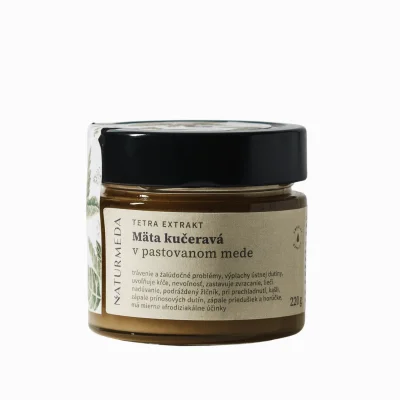 Terapeutický med s mátou klasnatou – 220 g – Naturmeda