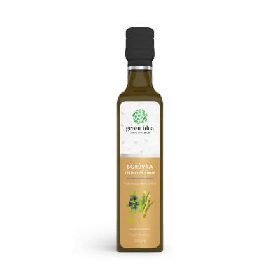 Borůvka sirup třtinový 250 ml - Green idea