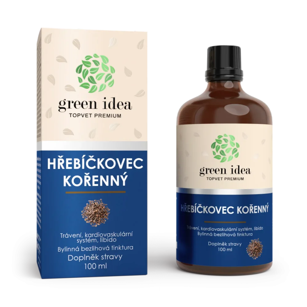 Hřebíčkovec bezlihová tinktura 100 ml - Green idea