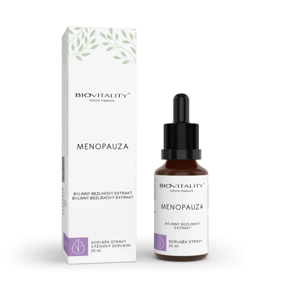 Menopauza bezlihová tinktura kapky 25 ml - Green idea
