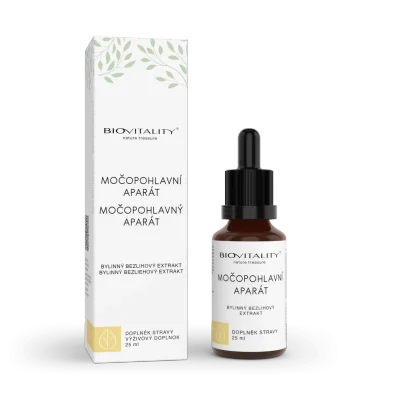 Močopohlavní aparát bezlihová tinktura kapky 25 ml - Green idea