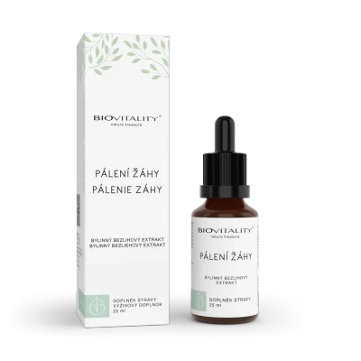 Pálení žáhy bezlihová tinktura kapky 25 ml - Green idea