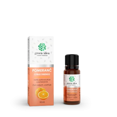 Pomeranč 100% silice 10 ml - Green idea