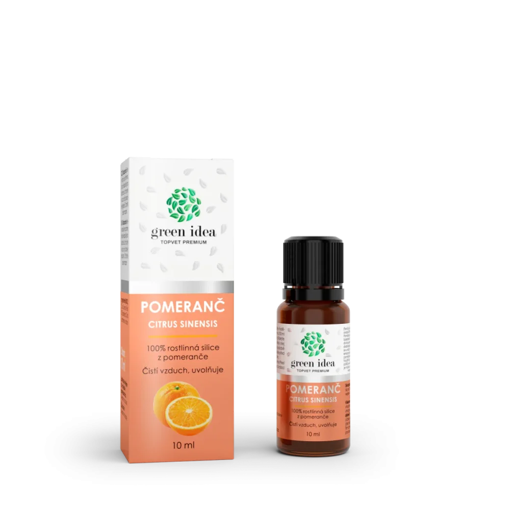 Pomeranč 100% silice 10 ml - Green idea