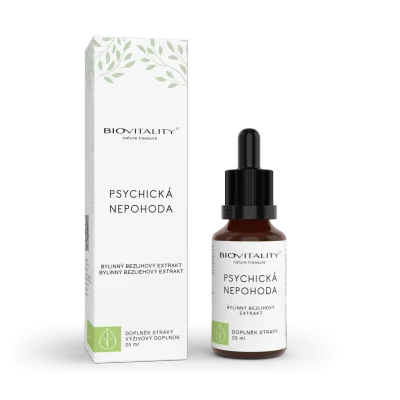 Psychická nepohoda bezlihová tinktura kapky 25 ml - Green idea