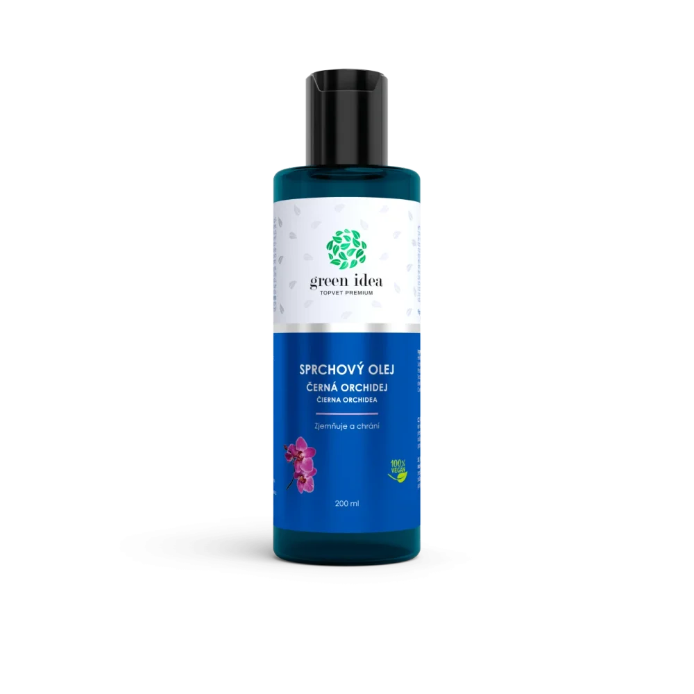 Sprchový olej Černá orchidej 200 ml - Green idea