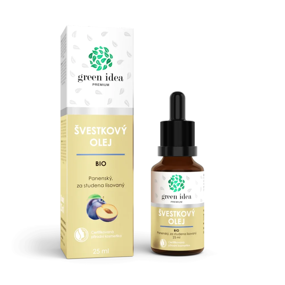 Švestkový olej BIO 25 ml - Green idea