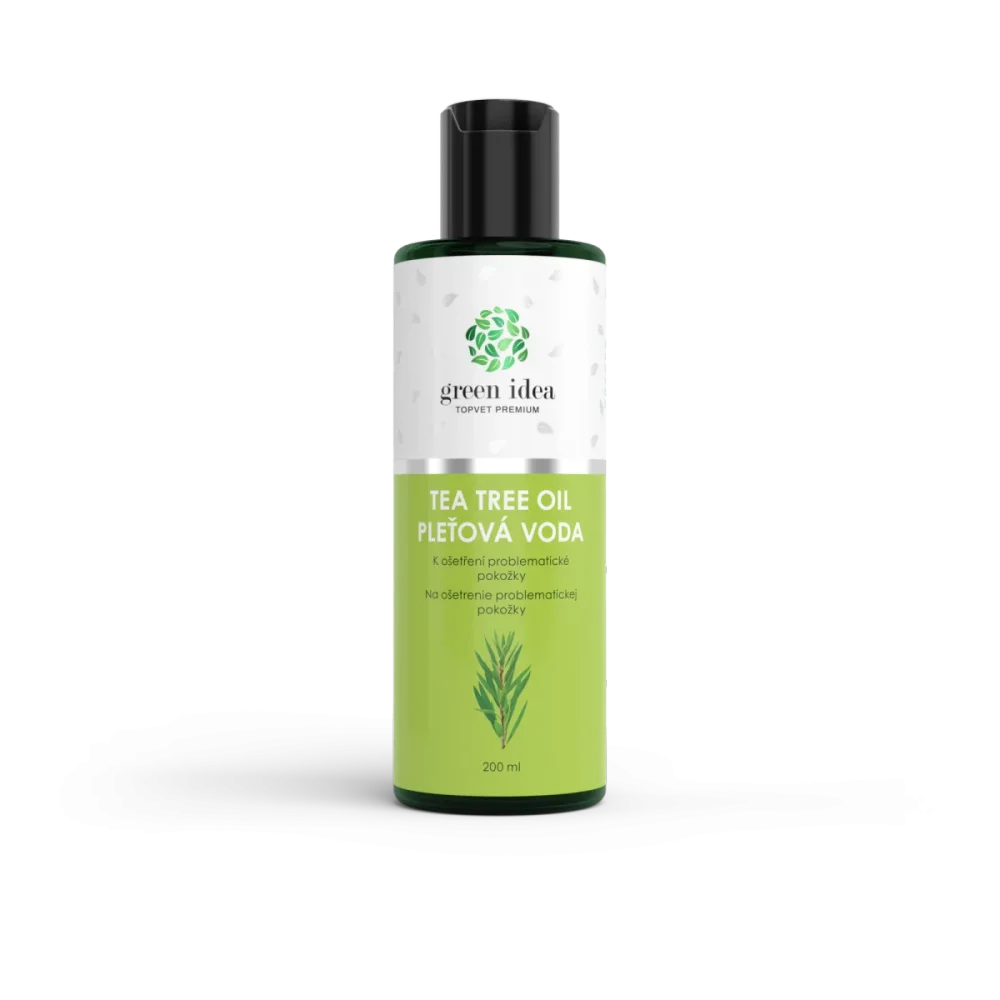 TTO pleťová voda s měsíčkem, panthenolem a zinkem 200 ml - Green idea