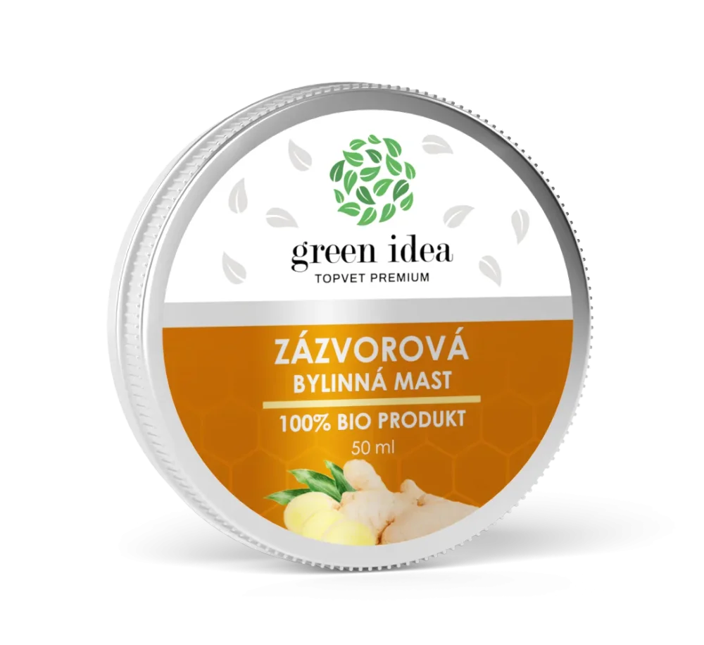 Zázvorová mast 50 ml - Green idea