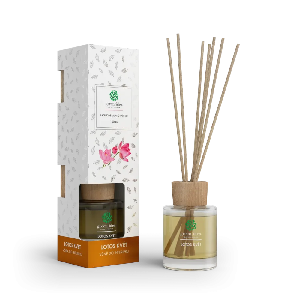 Ratanové vonné tyčinky Lotos květ 100 ml - Green idea