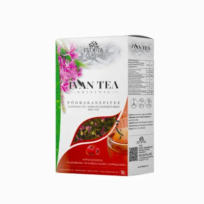 Ivan čaj (vrbovka úzkolistá) s hlohem – 50 g – Estvita