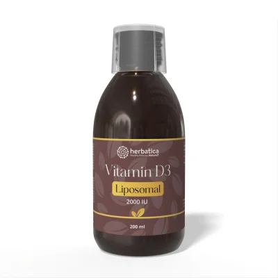 Lipozomální vitamín D3 2000 IU – 200 ml – Herbatica