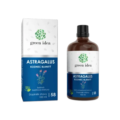 Astragalus - bezlihová tinktura 100 ml - Green idea
