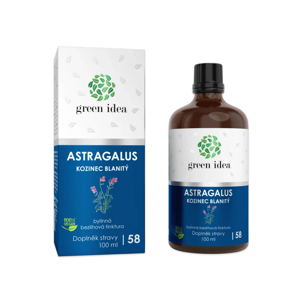 Astragalus - bezlihová tinktura 100 ml - Green idea