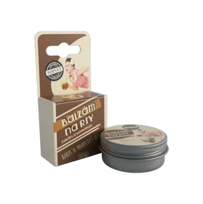 Balzám na rty - Kokos a mandlový olej 15 ml - Green idea