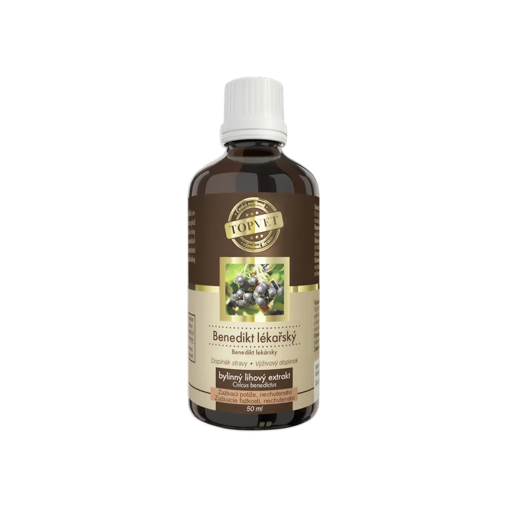 Benedikt lékařský tinktura - kapky 50 ml - Green idea