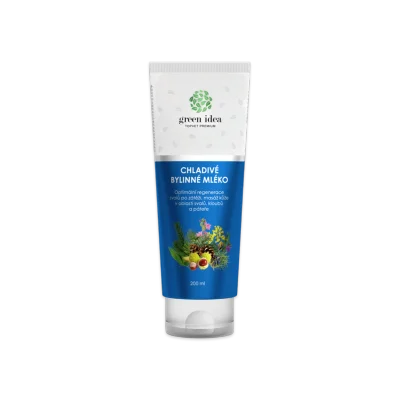 Chladivé bylinné mléko 200 ml - Green idea